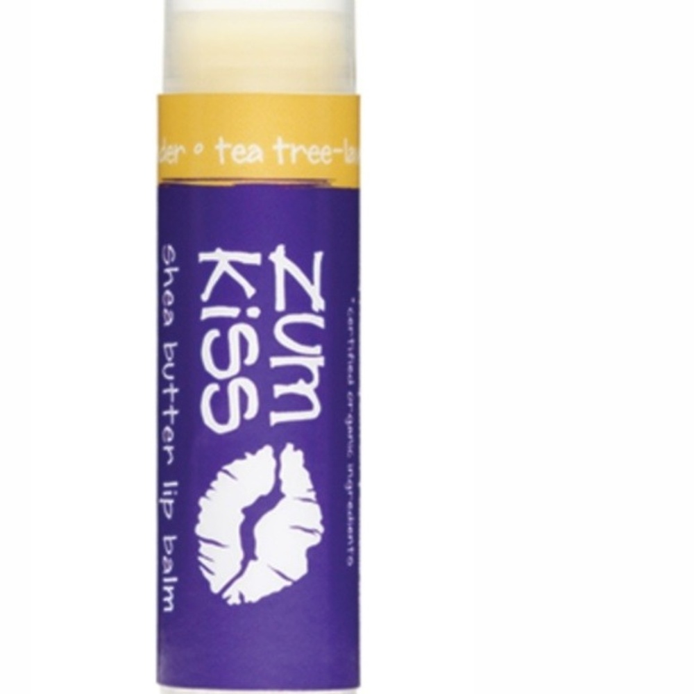 Zum kiss Shea Butter Lip Balm.